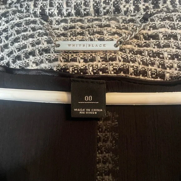 Knit Plaid Studio Blazer - Picture 2 of 8